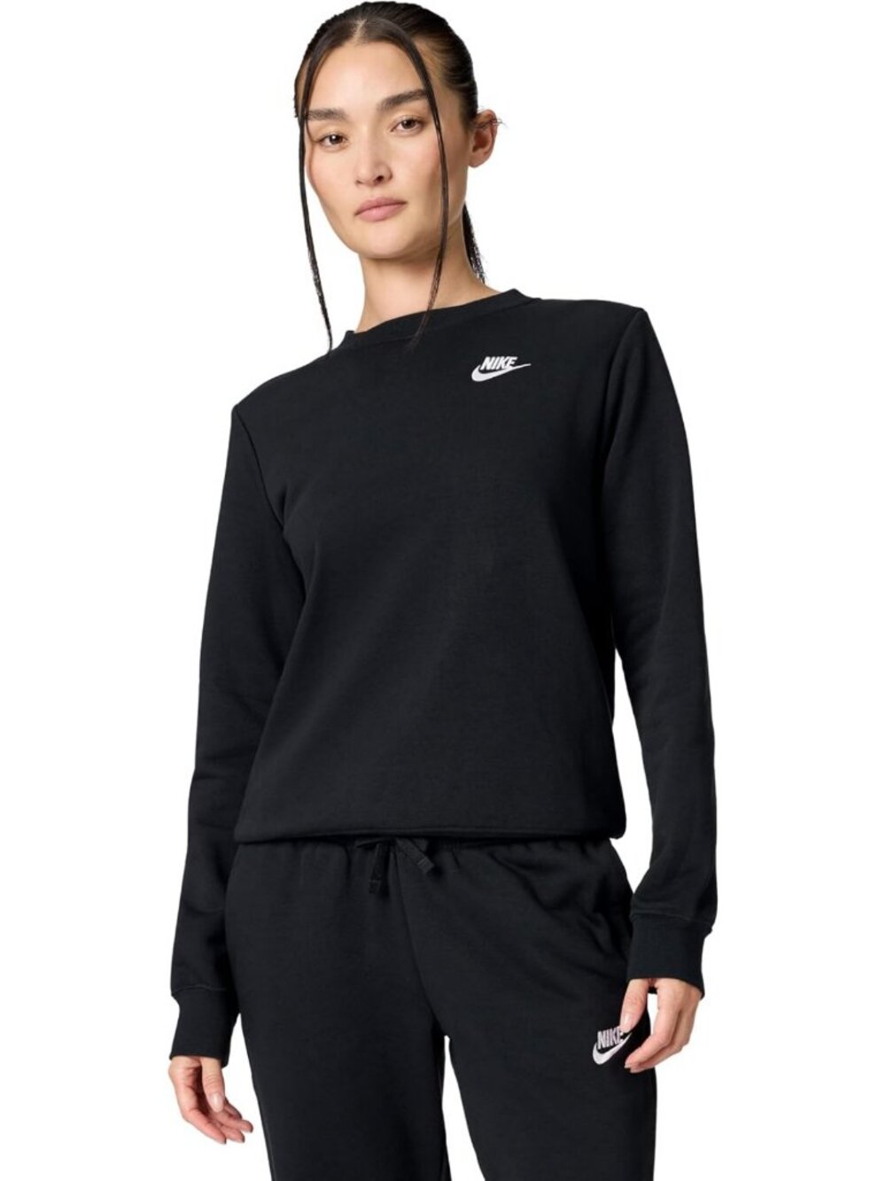 Nike Women's Sportswear Club Fleece Crew-Neck Sweatshirt